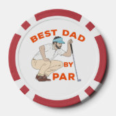 Bester Vater nach Par Pokerchips (Rückseite)