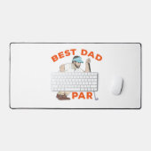 Bester Vater nach Par Schreibtischunterlage (Tastatur & Maus)