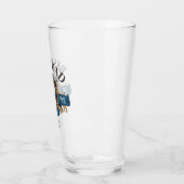 Bester Vater nach Par Siegel Elegante Custom Glas (Links)