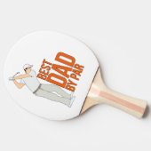 Bester Vater nach Par Tischtennis Schläger (Seitenansicht)