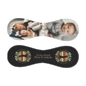 Bester Vater nach Par Vatertag Foto Baseball (Paneele)