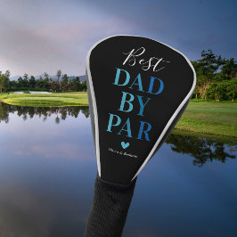 Bester Vater nach Par Vatertag Geschenk Golf Headcover