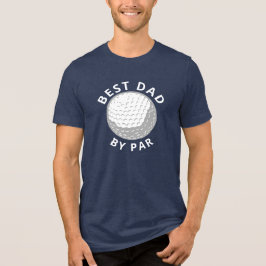 Bester Vater nach Par Vatertag Jahr Tri-Blend Shirt