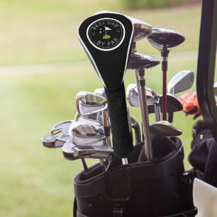 Bester Vater nach Par   Vatertagsgeschenk Golf Headcover
