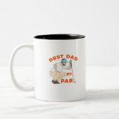 Bester Vater nach Par Zweifarbige Tasse (Links)