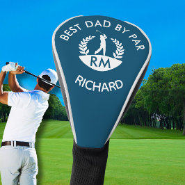 Bester Vater nach Pay Monogram Name Golf Headcover