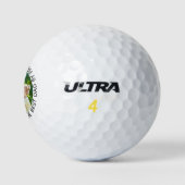 Bester Vater nach Vatertag individuelles Foto Golfball (Logo)