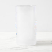 Bester Vater Nummer Eins Mattiertes Glas des Vater Mattglas Bierglas (Mittel)