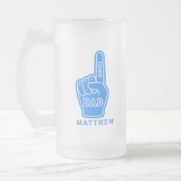 Bester Vater Nummer Eins Mattiertes Glas des Vater