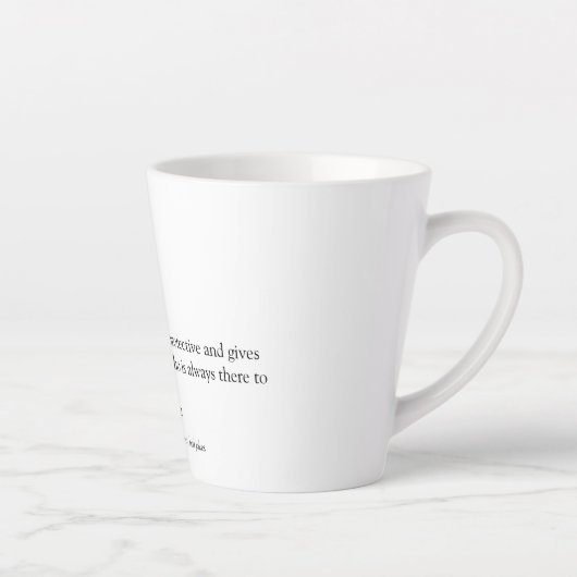 Bester Vater, Papa, Definition des Vaters Milchtasse (Rechts)