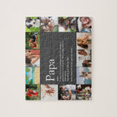 Bester Vater Papa Vater Definition 14 Foto Spaß gr Puzzle (Vertikal)
