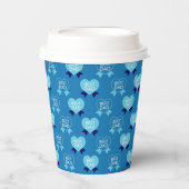 Bester Vater Pappbecher (Vorderseite)