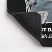 Bester Vater Par Custom Haustier Foto Mousepad (Ecke)