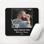 Bester Vater Par Custom Haustier Foto Mousepad (Mit Mouse)