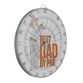 Bester Vater Par Dartscheibe (Vorderseite Links)