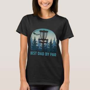 Bester Vater Par Funny Disc Golf Frisbee Golfer Fa T-Shirt
