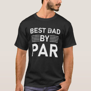 Bester Vater Par Funny Disc Golf Frisbee T-Shirt