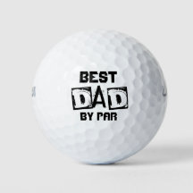Bester Vater Par Golf Balls
