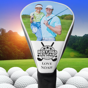 Bester Vater Par Golf Custom Foto Vatertag Headcover