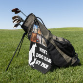 Bester Vater Par Golf mit benutzerdefinierten 6 Fo Golfhandtuch (Gras)