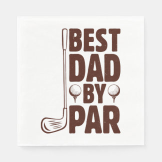 Bester Vater Par Golf Vater Serviette