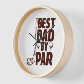 Bester Vater Par Golf Vater Uhr (Winkel)