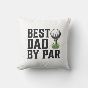 Bester Vater Par Golf Vatertag Vintage-Design_1 Kissen