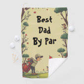 Bester Vater Par Golfhandtuch (Insitu)