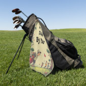 Bester Vater Par Golfhandtuch (Gras)