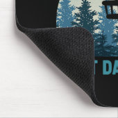 Bester Vater Par lustige Disc Golf Frisbee Golfer  Mousepad (Ecke)