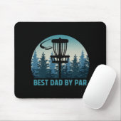 Bester Vater Par lustige Disc Golf Frisbee Golfer  Mousepad (Mit Mouse)