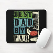 Bester Vater Par - Lustiger Disc-Golf-Spieler Flie Mousepad (Mit Mouse)