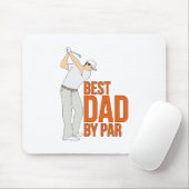 Bester Vater Par Mousepad (Mit Mouse)