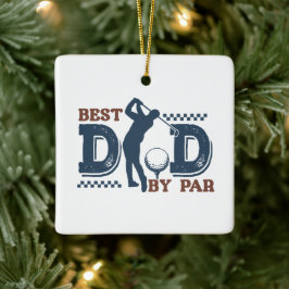 Bester Vater, Par-Ornament Keramikornament