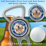 Bester Vater Par Personalisierter Haustier Foto Go Pitchgabel<br><div class="desc">Bester Vater Par ... Zwei Ihrer Lieblingssachen, Golf und Ihr Hund ! Jetzt kannst du deinen besten Freund mitnehmen, während du 18 Löcher spielst. Passen Sie diese Golfbälle-Marke und das passende Golfzubehör mit Ihrem Lieblingshund Foto und Namen an. Das perfekte Geschenk für den Golfliebhaber in Ihrem Leben - ein modernes...</div>