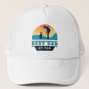 Bester Vater Par Retro Vatertag Golf Lover Truckerkappe