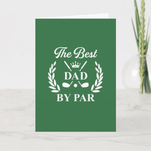 Bester Vater Par-Vatertagskarte Karte
