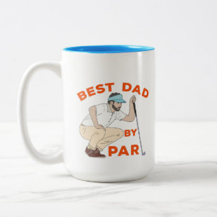 Bester Vater Par Zweifarbige Tasse