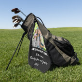 Bester Vater per Par Custom Foto Golf Handtuch (Gras)