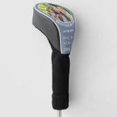 Bester Vater per Par Custom Foto Golf Head Cover Headcover (angewinkelt)