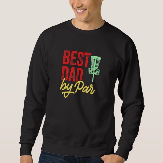 Bester Vater per Par Disk Golf Frisbef Frolf Sweatshirt (Vorderseite)