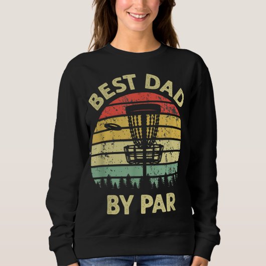 Bester Vater per Par Disk Golf Golfer Spieler Fant Sweatshirt (Vorderseite)