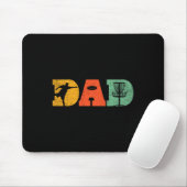 Bester Vater per Par Disk Golf Vater Flying Disk G Mousepad (Mit Mouse)