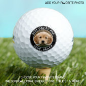 Bester Vater per Par Dog Vater Personalisiertes Fo Golfball
