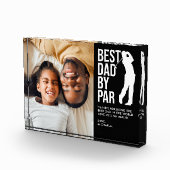 Bester Vater per Par-Foto und Vater für benutzerde Fotoblock (Rechts)