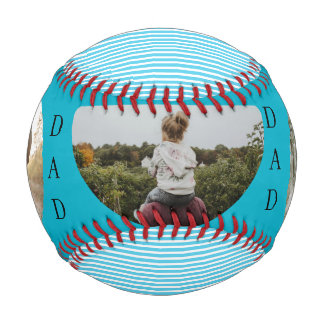 Bester Vater Personalisiert 3 Foto Baseball