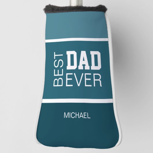 Bester Vater Personalisiert Golf Headcover (Rotieren 90)