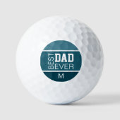 Bester Vater Personalisiert Golfball (Vorderseite)
