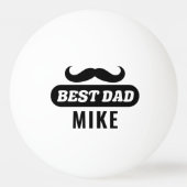 Bester Vater Personalisiert Pong Ball Tischtennisball (Vorderseite)