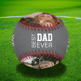 Bester Vater Personalisierte Foto Baseball